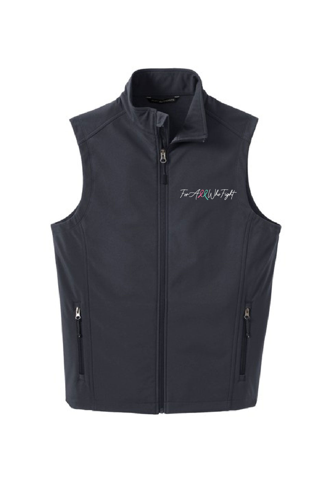 FAWF Unisex Shell Vest Embroidered - Grey
