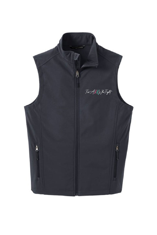 FAWF Unisex Shell Vest Embroidered - Grey