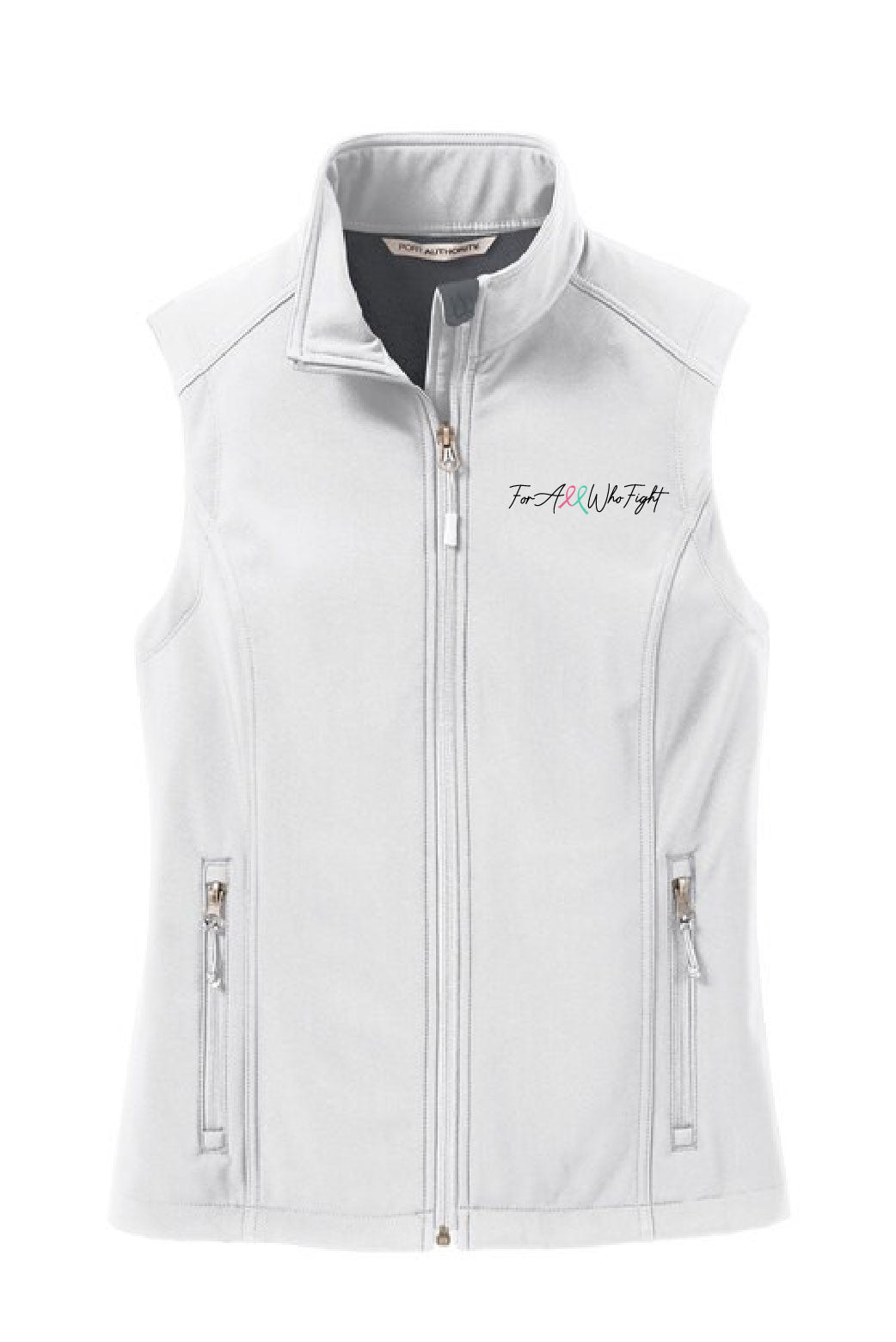 FAWF Ladies Shell Vest - Marshmallow White